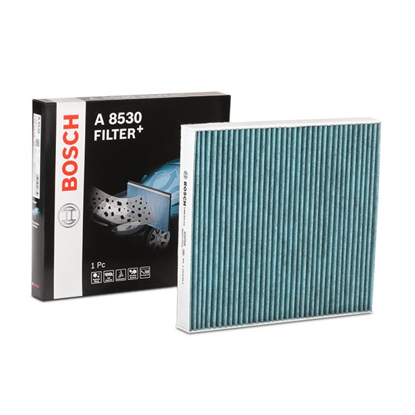 BOSCH Filtre d'Habitacle 0 986 628 530 Filtre à Pollen,Filtre De Climatisation AUDI,VW,SKODA,A3 Spor