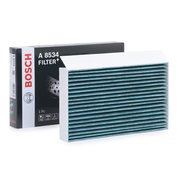 BOSCH Filtre d'Habitacle 0 986 628 534 Filtre à Pollen,Filtre De Climatisation RENAULT,MEGANE III Fa