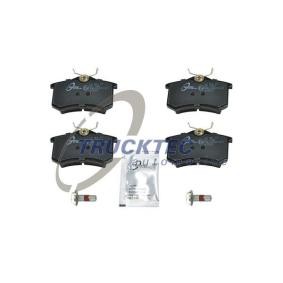 Kit pastiglie freno 95WX2M008-BA TRUCKTEC AUTOMOTIVE 07.35.105 FIAT, VOLKSWAGEN, AUDI, FORD, RENAULT