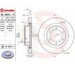 Comprare BREMBO COATED DISC LINE 09B63411 Freni a disco 2022 per TOYOTA 4Runner SUV (N280) online