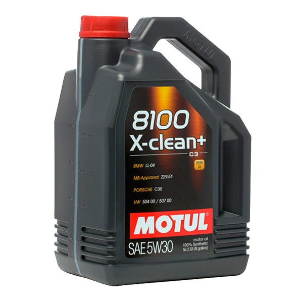MOTUL 8100 X-CLEAN+ 5W30 ACEA C3 5l