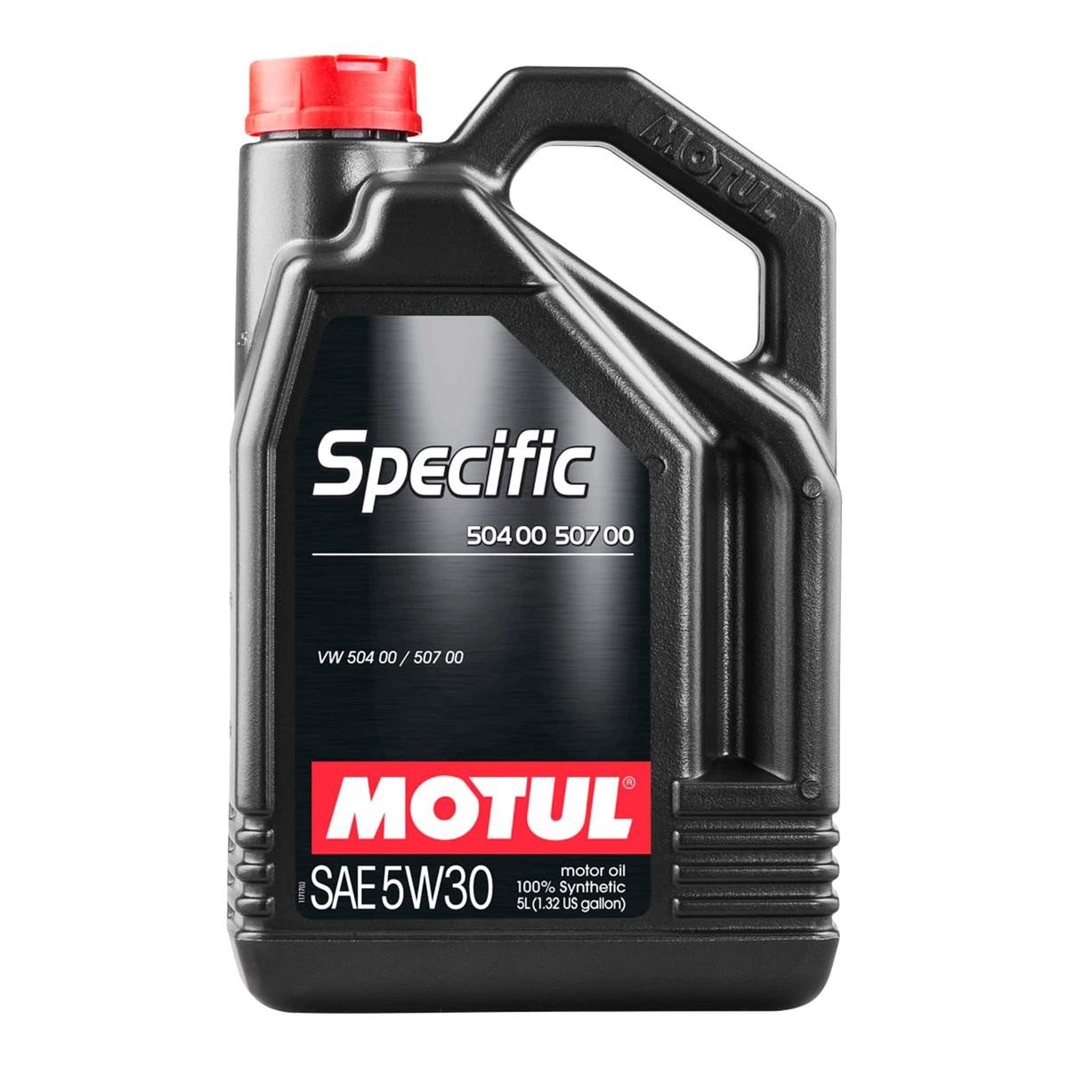 Öl für Motor MOTUL SPEC504507005W30 Erfahrung
