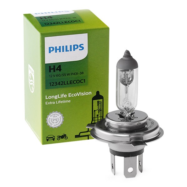 PHILIPS LongLife EcoVision 12342LLECOC1 Glühlampe, Fernscheinwerfer