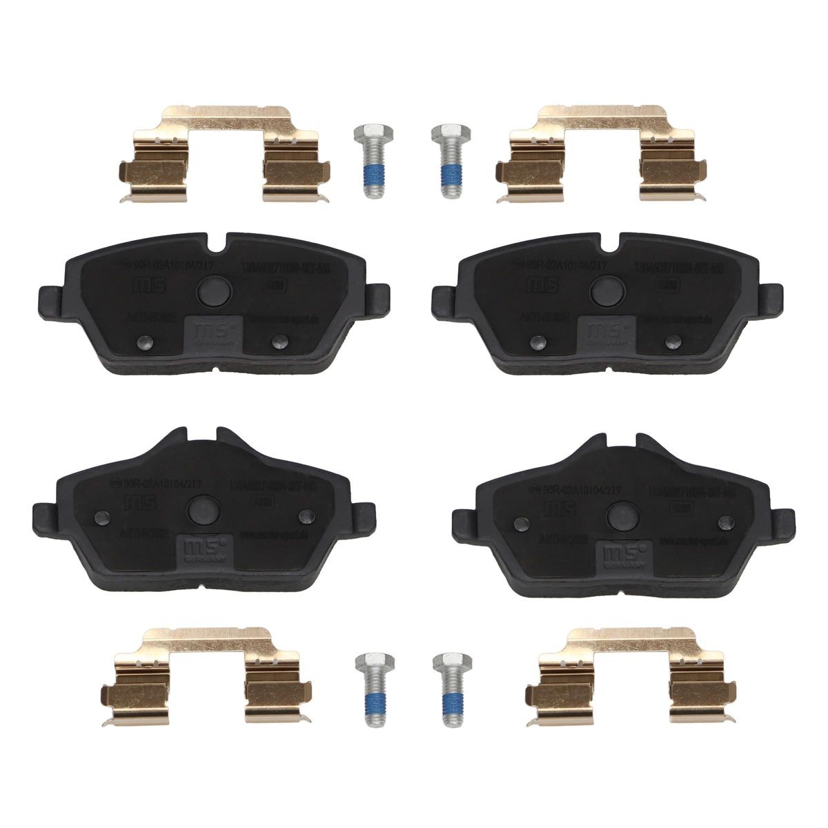 MASTER-SPORT Plaquettes De Frein Premium 13046027102N-SET-MS Jeu De Plaquettes De Frein,Jeu de plaqu