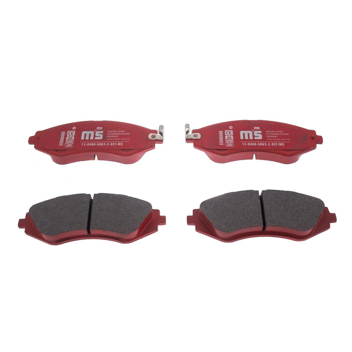 MASTER-SPORT Plaquettes De Frein HD Long Drive 13046058632-SET-MS Jeu De Plaquettes De Frein,Jeu de 