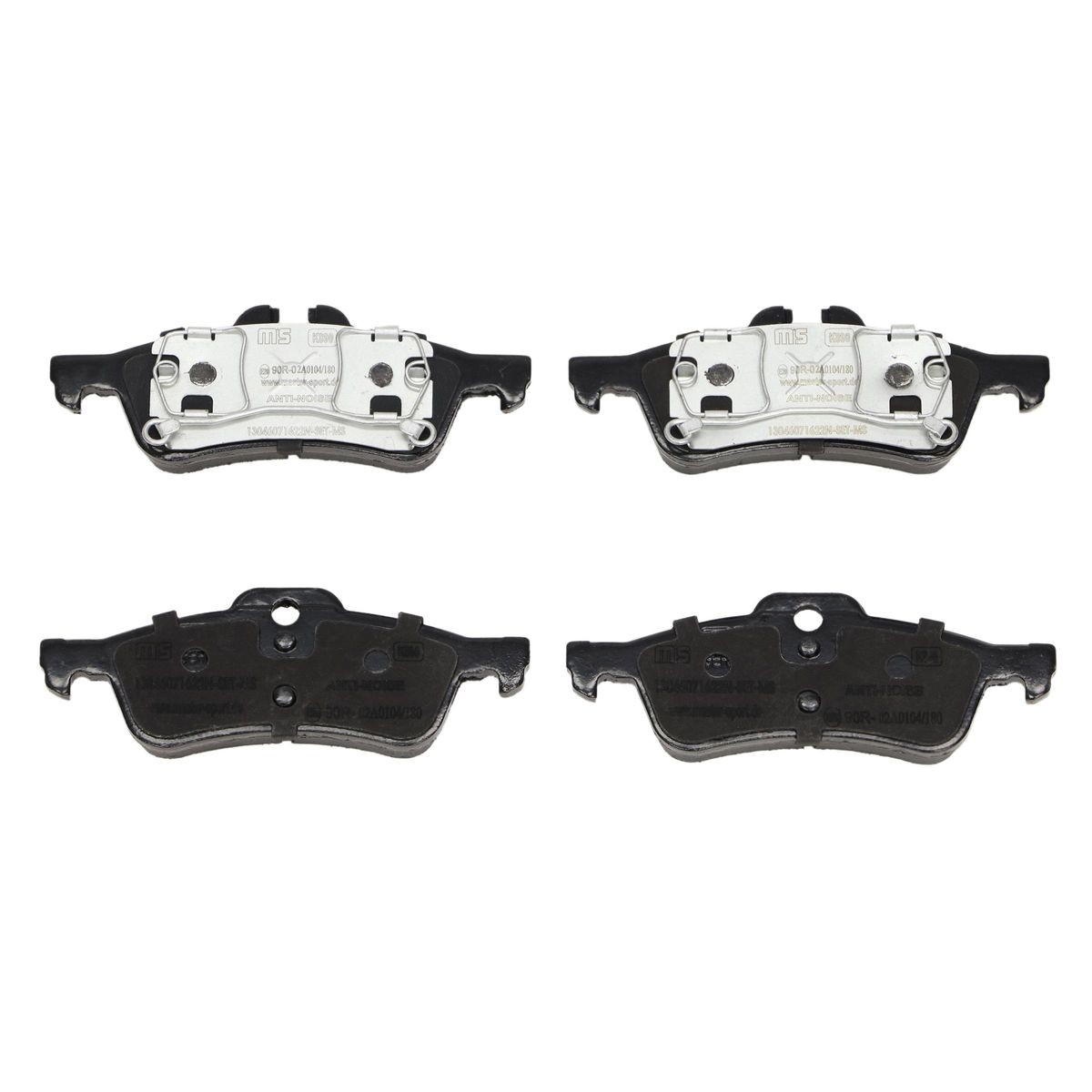 MASTER-SPORT Plaquettes De Frein Premium 13046071622N-SET-MS Jeu De Plaquettes De Frein,Jeu de plaqu