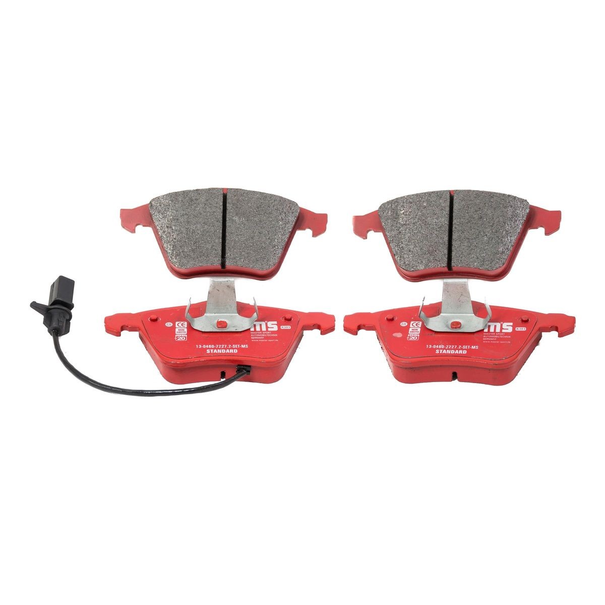 MASTER-SPORT Plaquettes De Frein HD Long Drive 13046072272-SET-MS Jeu De Plaquettes De Frein,Jeu de 