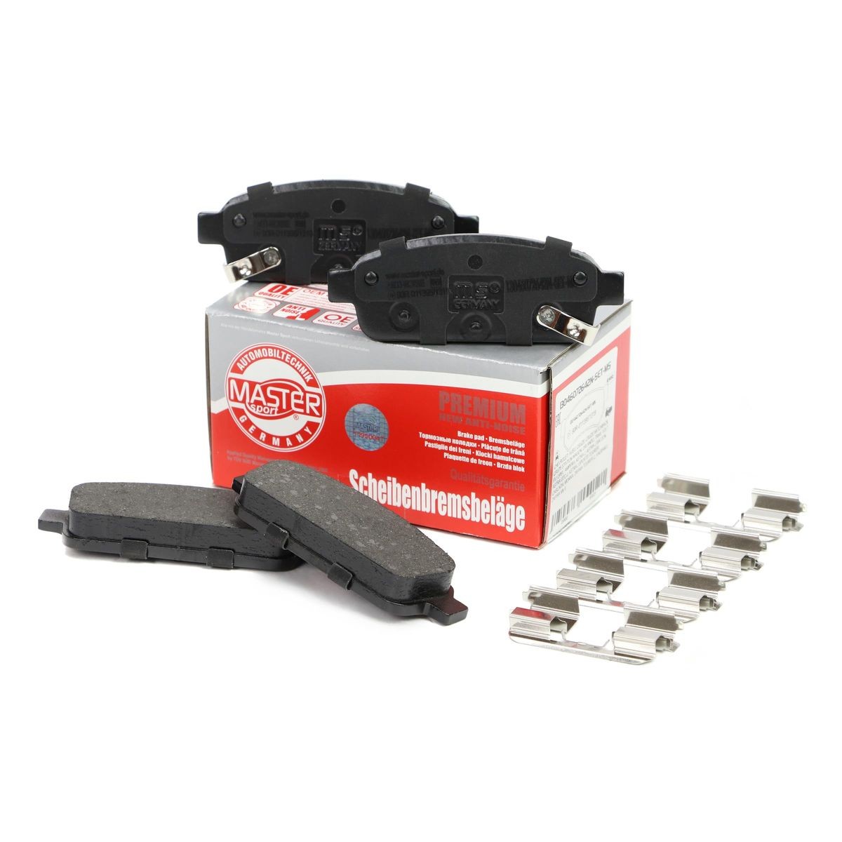 MASTER-SPORT Plaquettes De Frein Premium 13046072642N-SET-MS Jeu De Plaquettes De Frein,Jeu de plaqu