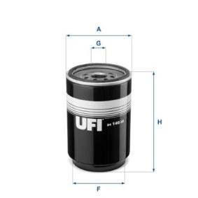 4194-FS UFI 24.146.00 Filtro carburante