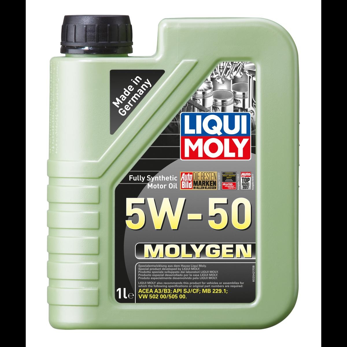 LIQUI MOLY Molygen 5W 50 VW 505 00 1I