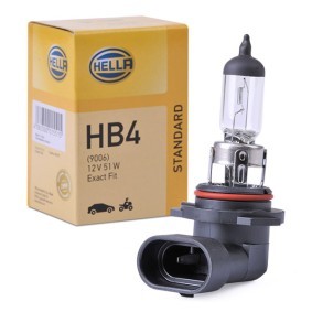 Bulb, spotlight HB4 12V 51W P22d 3300K Halogen 8GH 005 636-121 BMW 3 Series, 5 Series, X3