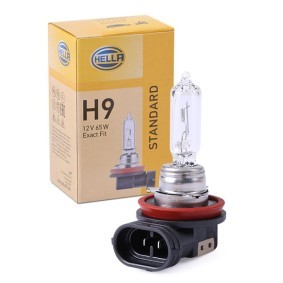 Bulb, spotlight H9 12V 65W PGJ19-5 Halogen 8GH 008 357-001 VW GOLF, PASSAT, TOUAREG