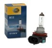 H11 Headlight bulb HB711 HELLA H11, 55W, 12V Routan Van 4.0 254 HP hp 2009 Petrol