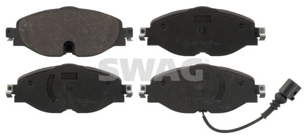 SWAG  30 91 6994 Bremsbelagsatz Breite: 64,5mm, Dicke/Stärke 1: 20,4mm
