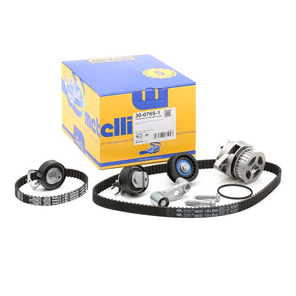 METELLI Pompe à Eau + Kit De Distribution 30-0765-1 Pompe à eau + kit de courroie de distribution AU