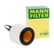 MANN-FILTER C1361 Luftfiltereinsatz für BMW E91 2011 online kaufen