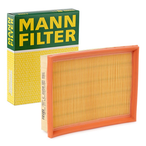 Image of MANN-FILTER Filtro aria Cartuccia filtro C 2256 Filtro dell'aria,Filtro aria motore OPEL,CHEVROLET,VAUXHALL,Corsa B Schrägheck (S93),Tigra Coupe (S93)