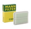 MANN-FILTER Въздушен филтър TOYOTA вложка на филтър
