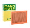 OEM Vzduchový filtr MANN-FILTER C251141