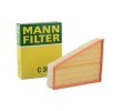 MANN-FILTER Légszűrő FORD Szűrőbetét