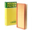 961799 MANN-FILTER C39002 Filtro aria motore di qualità originale