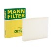 Kabinový filtr Fiat Punto 188 MANN-FILTER CU2335 originální katalog