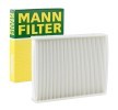 Comprare MANN-FILTER CU2433 Filtro antipolline 2011 per Ford Fiesta Mk5 Sedan online