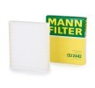 Comprare MANN-FILTER CU2442 Filtro abitacolo 2020 per Opel Zafira C online