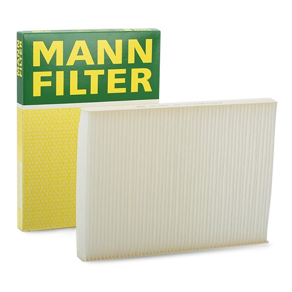 MANN-FILTER CU 2882 Filtr, vzduch v interiéru Délka: 280mm, Šířka: 206mm, Výška: 25mm