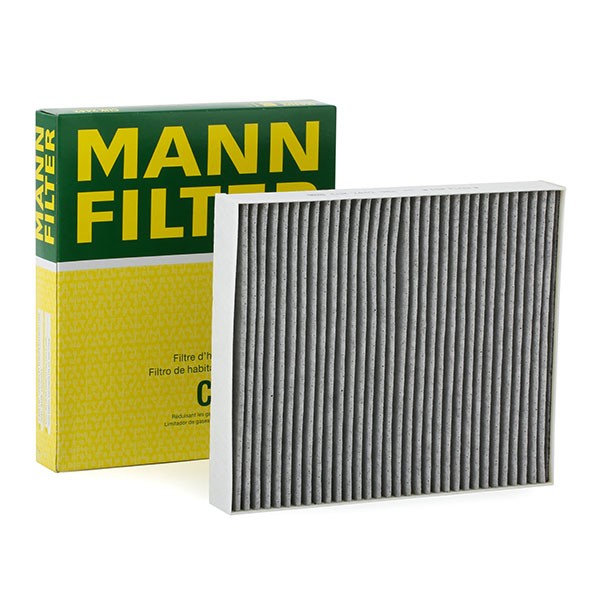 MANN-FILTER CUK 2442 Filtro abitacolo Lunghezza: 240mm, Largh.: 204mm, Alt.: 36mm