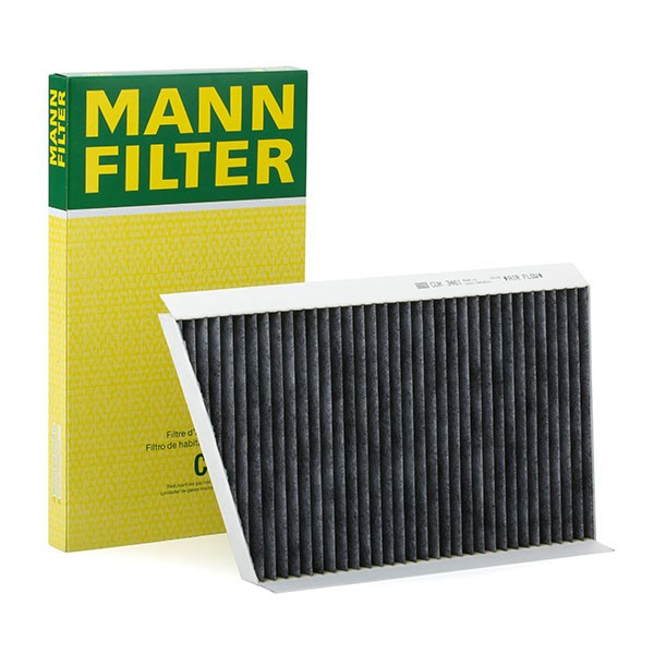 Image of MANN-FILTER Filtro abitacolo Filtro al carbone attivo CUK 3461 Filtro, aria abitacolo,Filtro antipolline MERCEDES-BENZ,C-Klasse Limousine (W203)