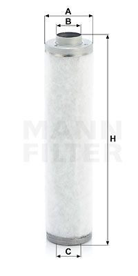 MANN-FILTER  CUK 4245 Filtro abitacolo Lunghezza: 426mm, Largh.: 151mm, Alt.: 37mm