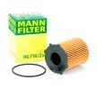 Kfz-Filter MANN-FILTER HU716/2x Ölfilter
