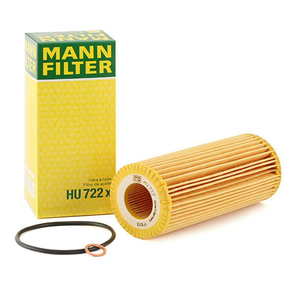 Filtr oleju MANN-FILTER HU722x fachowa wiedza
