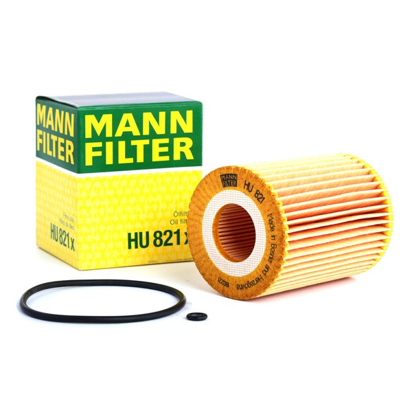 Filtro de aceite para motor MANN-FILTER HU821x conocimiento experto