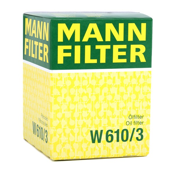 Varenr W 610/3 MANN-FILTER prisene