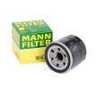 MANN-FILTER W672 Filtro olio motore di qualità originale