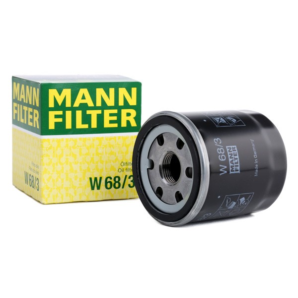 Filtre d'huile MANN-FILTER W68/3 connaissances d'experts