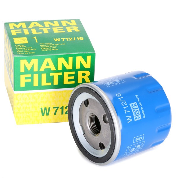 Filtro olio MANN-FILTER W 712/16 4011558726201
