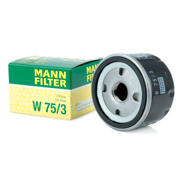 Filtro olio MANN-FILTER W75/3 conoscenze specialistiche
