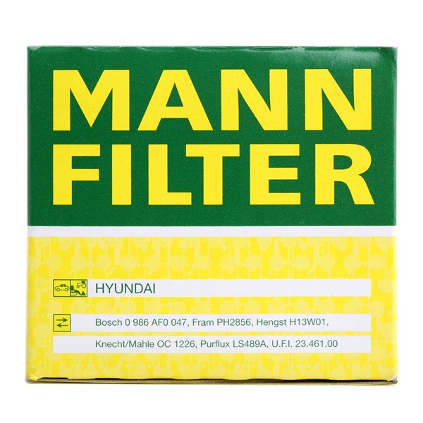 Filtro olio MANN-FILTER W 811/80 4011558720001