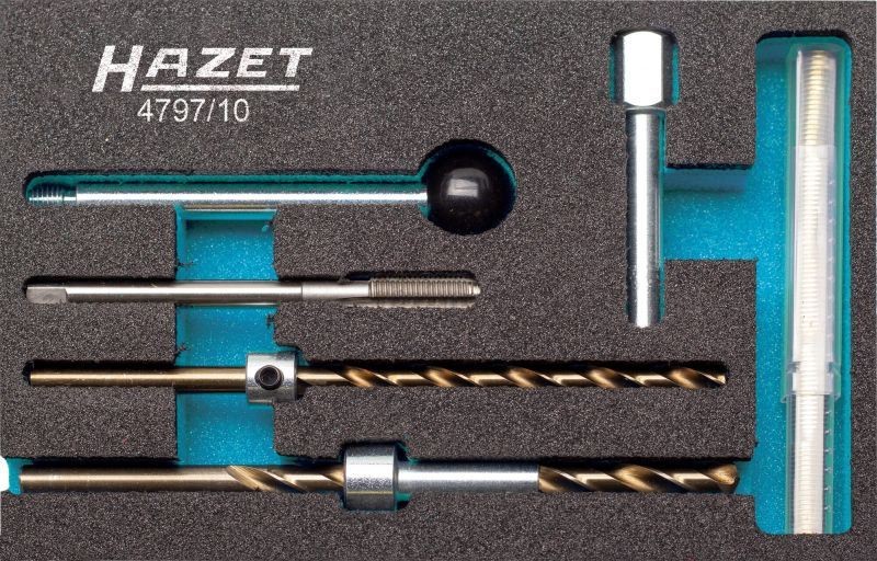 HAZET  4797/10 Surtido herramientas, inserción roscas