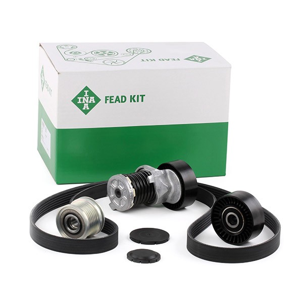 INA Jeu De Courroie Trapézoïdale à Nervures 529 0239 10 Jeu de courroies trapézoïdales à nervures AU