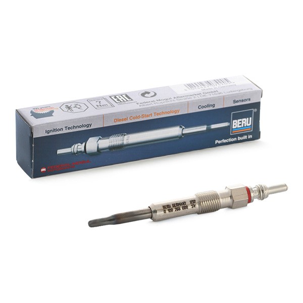 BERU Bougie De Préchauffage GE100 Bougie De Chauffe VW,AUDI,SKODA,GOLF V 1K1,TOURAN 1T1, 1T2,PASSAT 