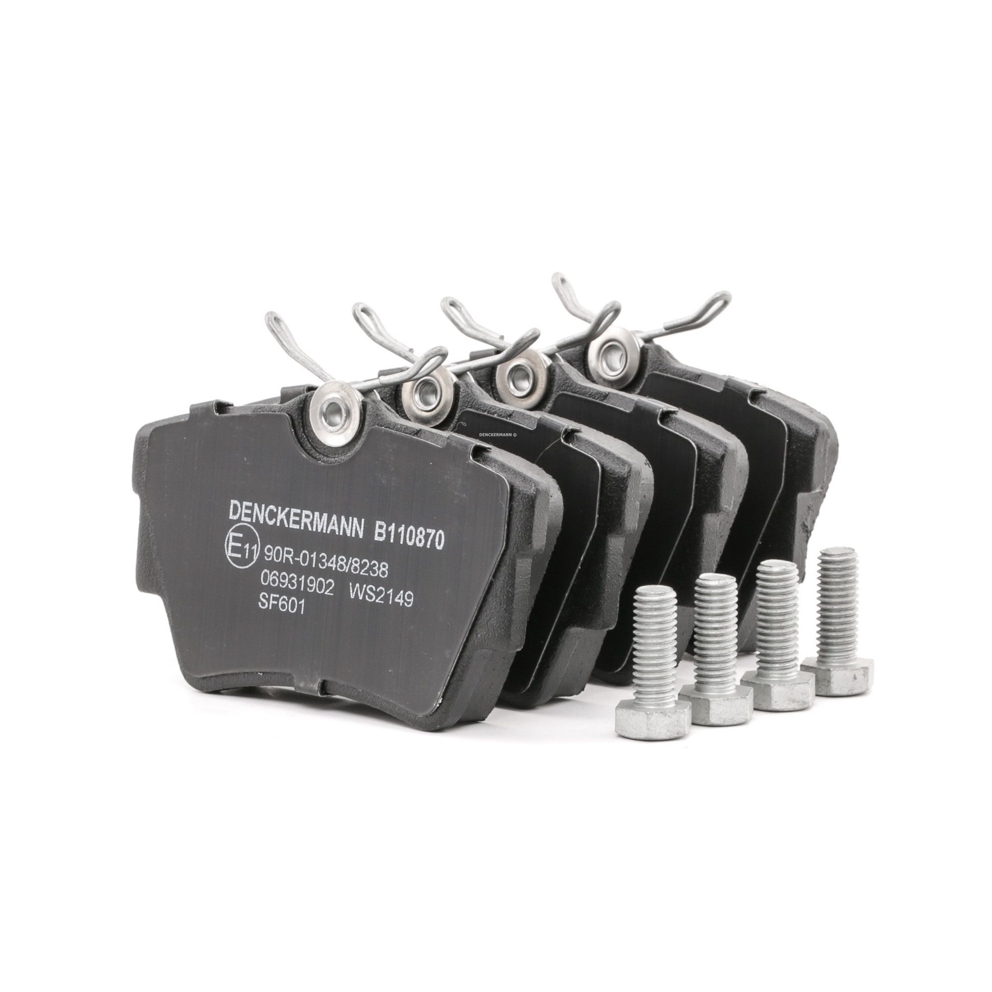 DENCKERMANN Plaquettes De Frein B110870 Jeu De Plaquettes De Frein,Jeu de plaquettes de frein, frein