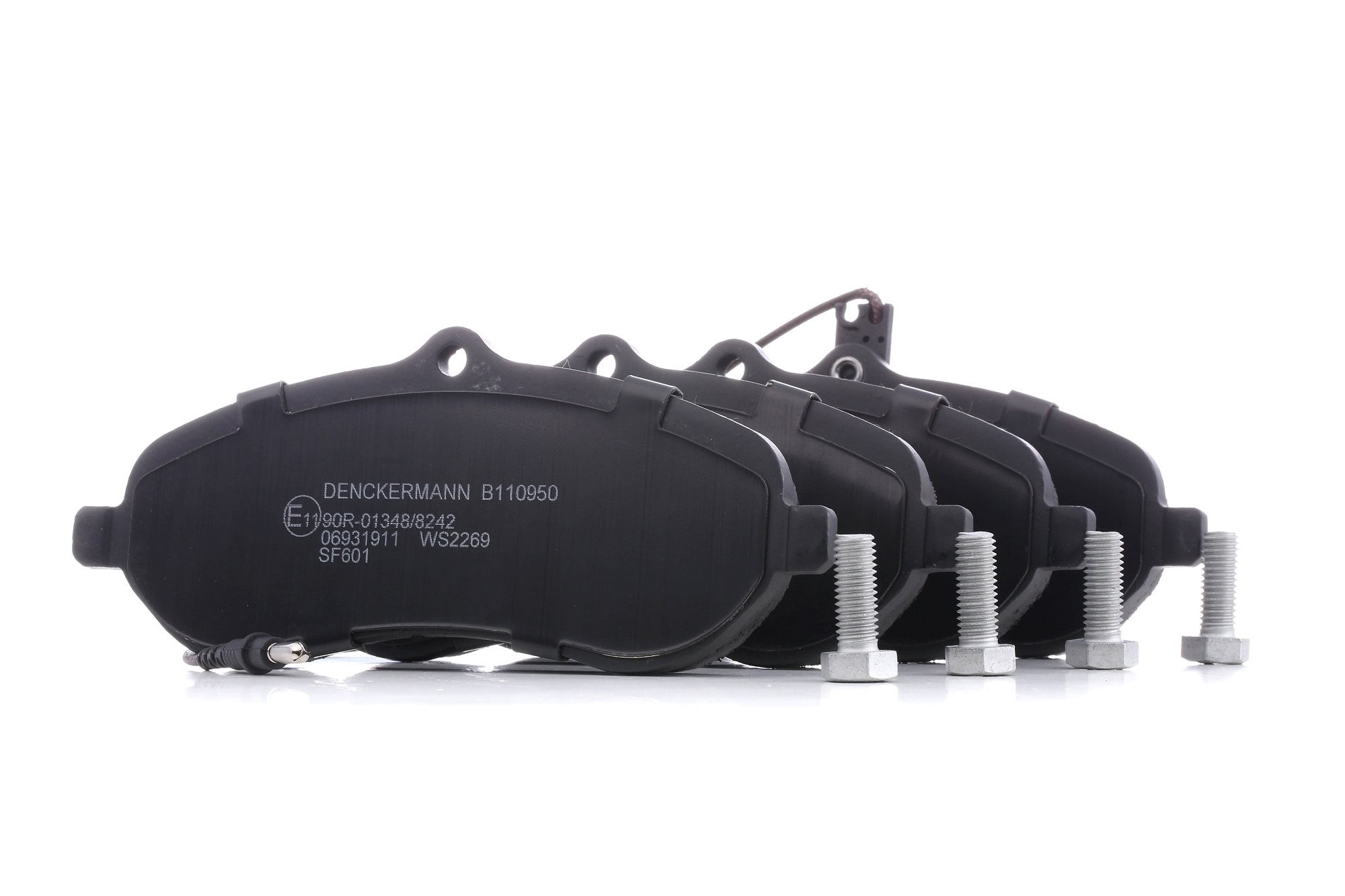 DENCKERMANN Plaquettes De Frein B110950 Jeu De Plaquettes De Frein,Jeu de plaquettes de frein, frein