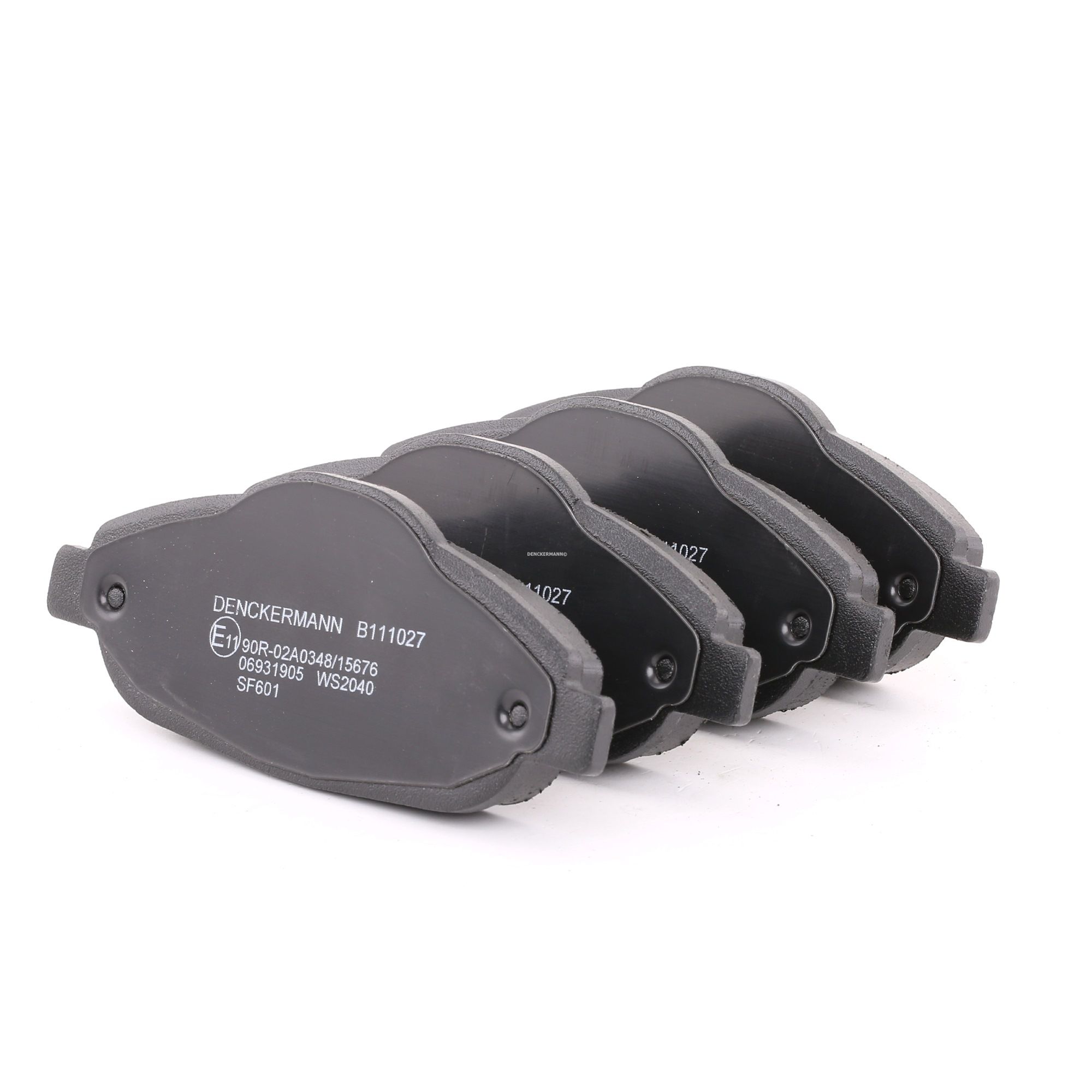 DENCKERMANN Plaquettes De Frein B111027 Jeu De Plaquettes De Frein,Jeu de plaquettes de frein, frein