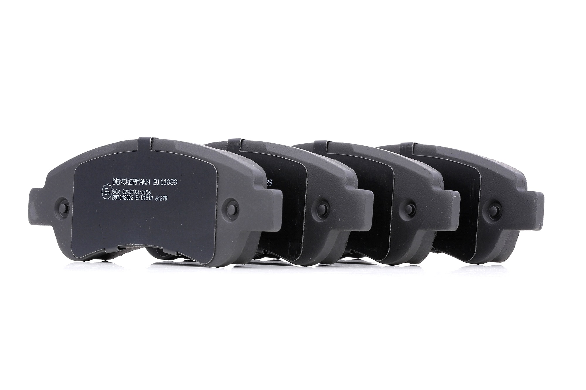 DENCKERMANN Plaquettes De Frein B111039 Jeu De Plaquettes De Frein,Jeu de plaquettes de frein, frein