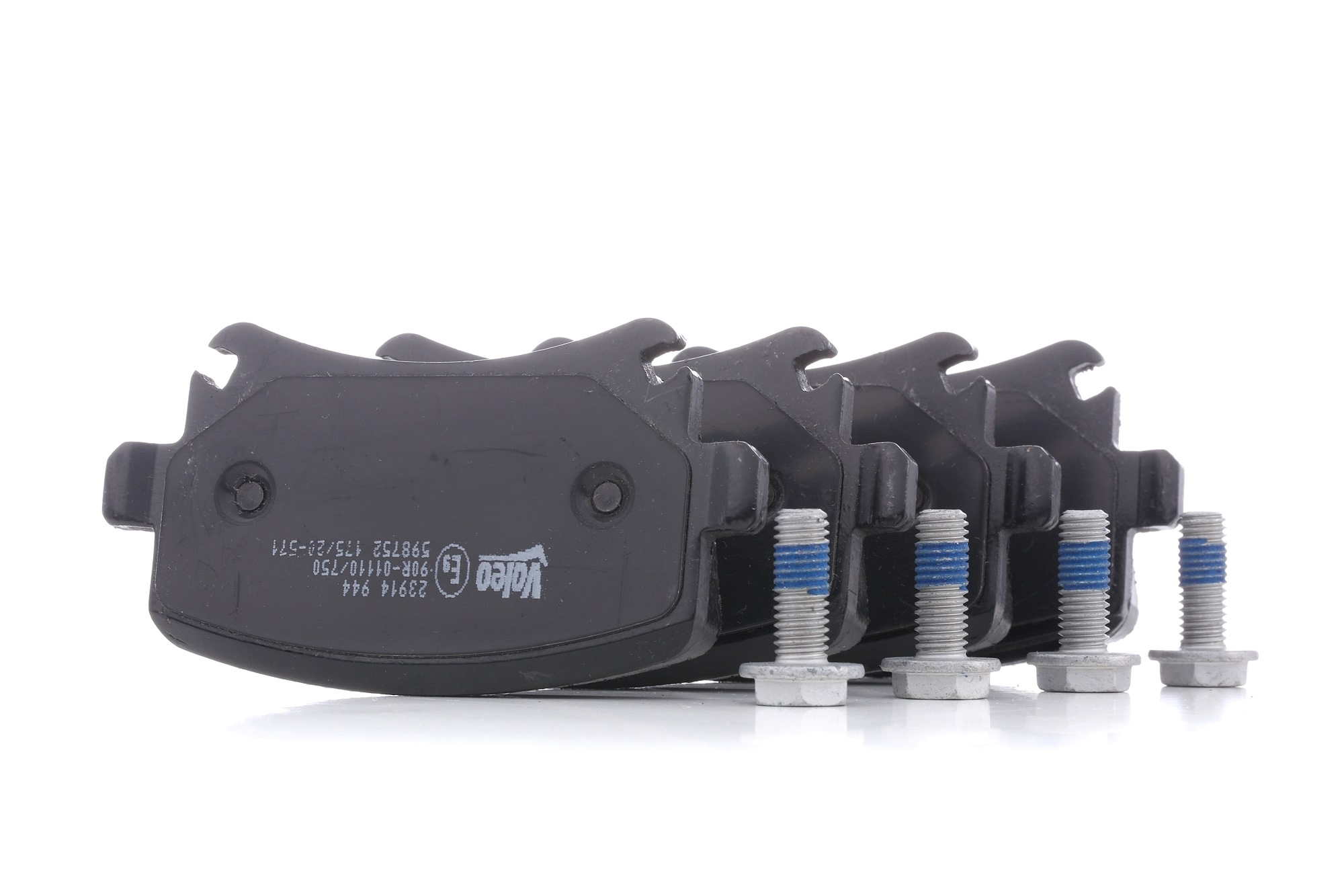 VALEO Plaquettes De Frein 598752 Jeu De Plaquettes De Frein,Jeu de plaquettes de frein, frein à disq