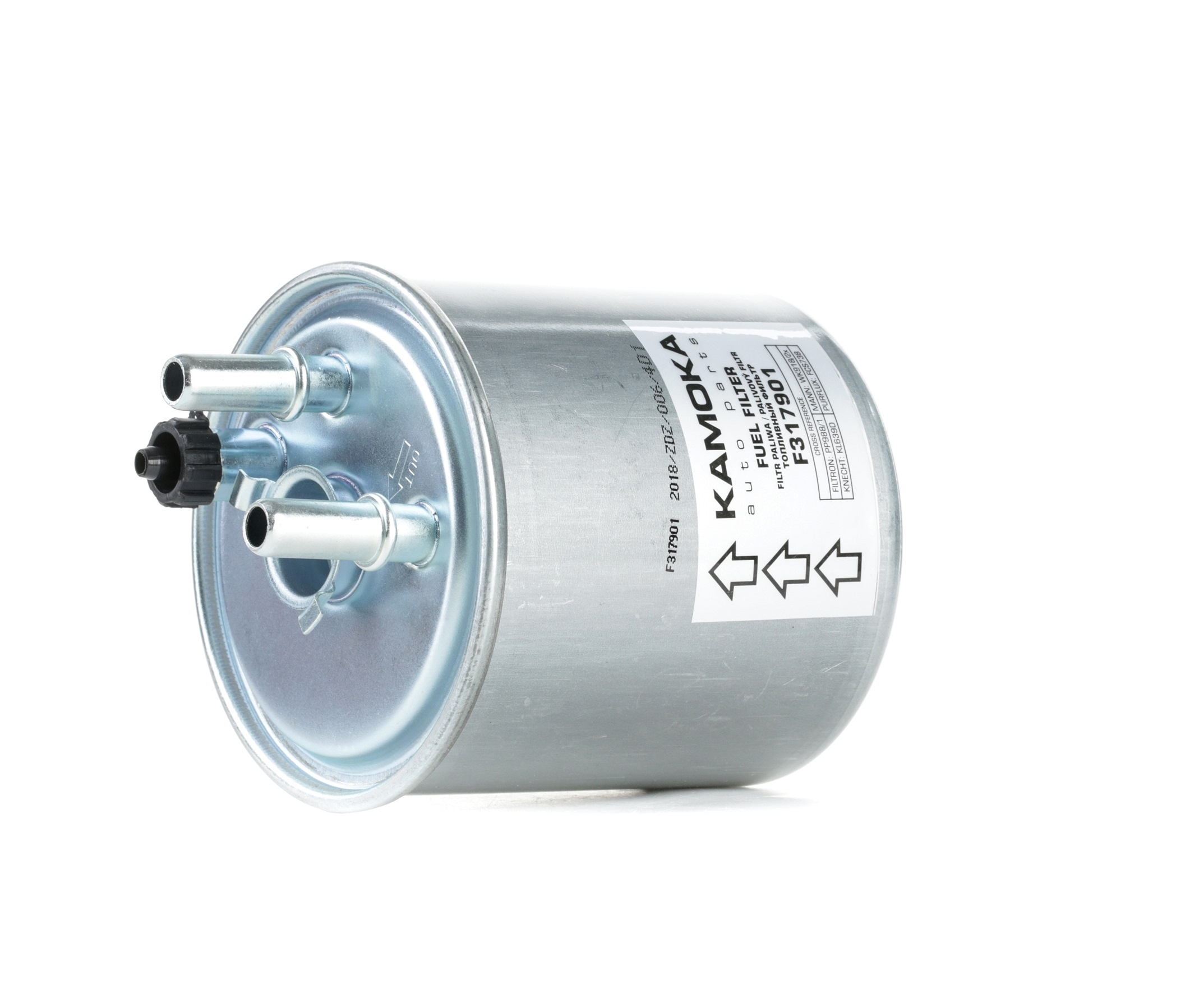 KAMOKA Filtre à Carburant F317901 Filtre Fuel RENAULT,TWINGO II CN0_,LAGUNA III BT0/1,KANGOO Express